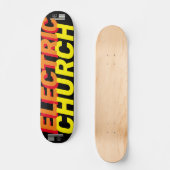 Skateboard ÉGLISE ÉLECTRIQUE JMT7 Patinage 3/4" (Recto)