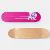 Skateboard Égouttements de Suédois de jet - magenta/cyan (Horz)