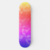 Skateboard Electric Light Lines Gradient Abstract. (Recto)