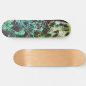 Skateboard Electric Light Lines Gradient Abstract. (Horz)