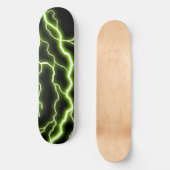 Skateboard Électricité Verte Fraîche (Recto)