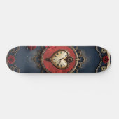 Skateboard Élégance Éternelle – Cœur d'Horlogerie (Horz)