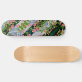 Skateboard Elégant boho rose rose couleur rouge (Horz)