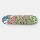 Skateboard Élégant Corail et Chartreuse Limelight Hydrangea (Horz)