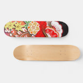 Skateboard Élégant Kimono d'automne japonais (Horz)