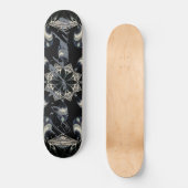 Skateboard Elégant Mandala (Recto)