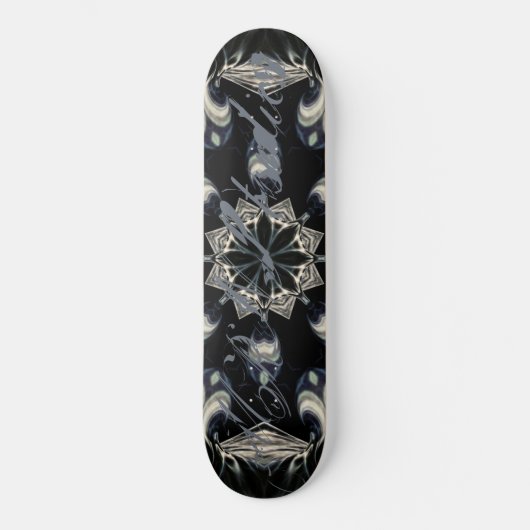 Skateboard Elégant Mandala (Recto)