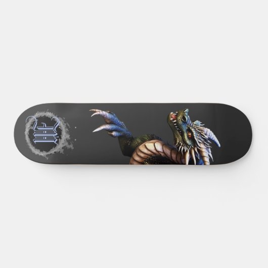 Skateboard *~* Élément AP88 Dragon Élémentaire Fierce Blue (Horz)