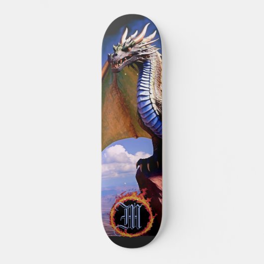 Skateboard *~* Élément AP88 Dragon Élémentaire Fierce Sky Clo (Recto)