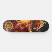 Skateboard *~* Élément AP88 Feu de dragon élémentaire incendi (Horz)