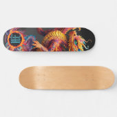 Skateboard *~* Élément de feu AP88 Élément de dragon Élémenta (Horz)