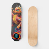 Skateboard *~* Élément de feu AP88 Élément de dragon Élémenta (Recto)