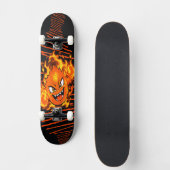 Skateboard élément feu (Recto)
