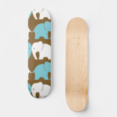 Skateboard Éléphants (Recto)