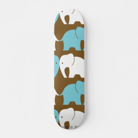 Skateboard Éléphants (Devant)
