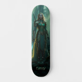 Skateboard Elfe Gardien du Royaume Enchanté (Recto)