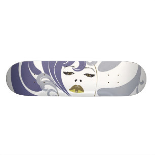 Skateboard elle rêve en couleurs