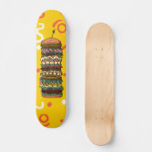 Skateboard Emballage de sandwich coloré (Recto)