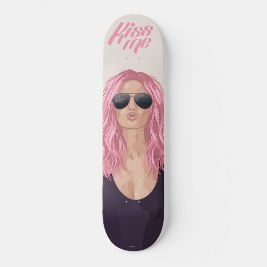 Skateboard Embrassez-moi (Recto)