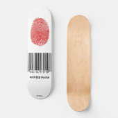 Skateboard Emek "imprimé " (Recto)
