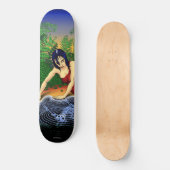 Skateboard Emek "réflexion " (Recto)