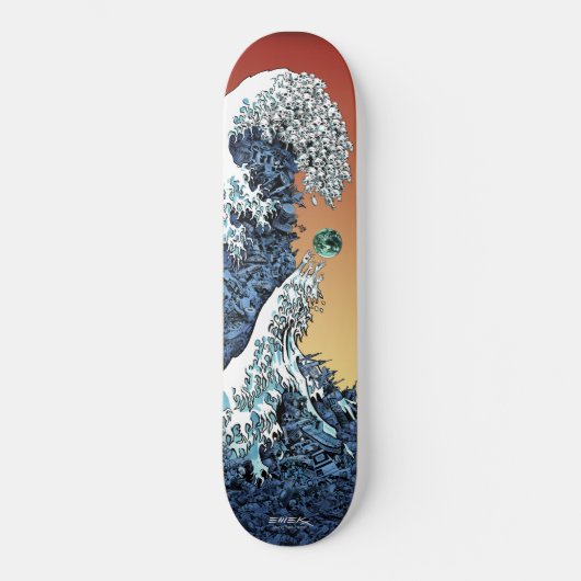 Skateboard Emek "vague " (Recto)