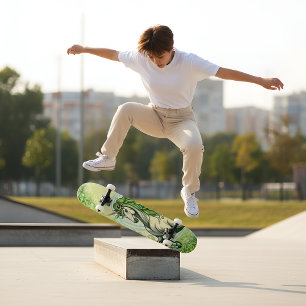 Skateboard Emerald Unicorn