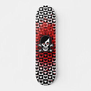 Skateboard Emo Girl