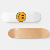 Skateboard Emoji du visage souriant (Horz)