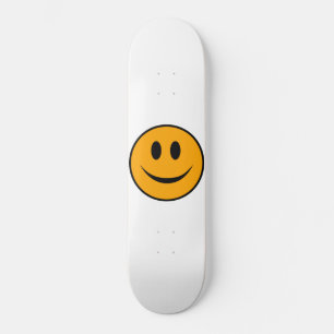 Skateboard Emoji du visage souriant