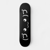 Skateboard Emoticon (づ ◕ ‿ ‿ ◕) づ Kaomoji Japonais (Recto)