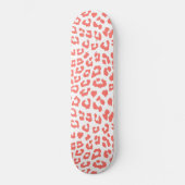 Skateboard Empreinte de léopard de corail (Recto)