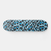 Skateboard Empreinte de léopard, Spots de léopard, Leopard bl (Horz)