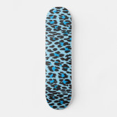 Skateboard Empreinte de léopard, Spots de léopard, Leopard bl (Recto)