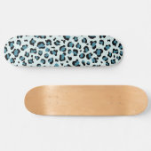 Skateboard Empreinte de léopard, Spots de léopard, Leopard bl (Horz)