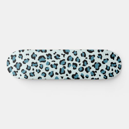 Skateboard Empreinte de léopard, Spots de léopard, Leopard bl (Horz)