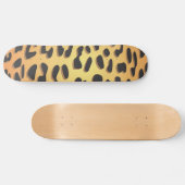 Skateboard Empreinte de léopard, Spots de léopard, Leopard Br (Horz)