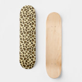 Skateboard Empreinte de léopard tendance - Filles (Recto)