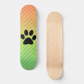 Skateboard Empreinte de patte (Recto)