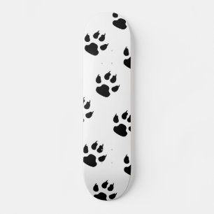 Skateboard Empreintes de pattes chiots