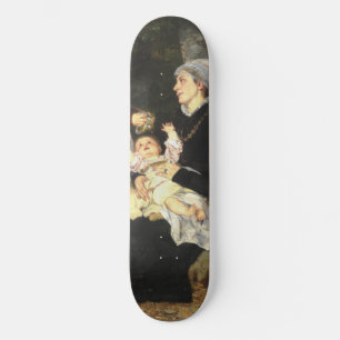 Skateboard En Ammes Besøg - Beaux-arts de Bertha Wegmann