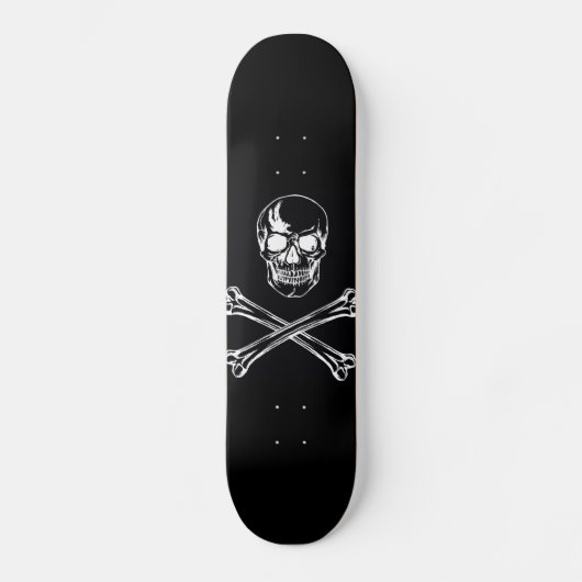 Skateboard en Crossbones (Voorkant)