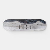 Skateboard en feu (Horz)