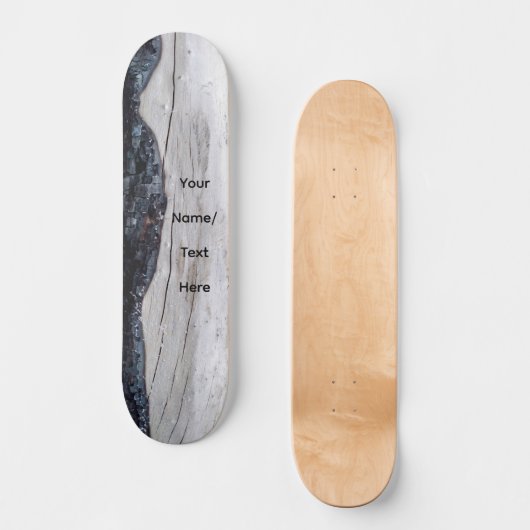 Skateboard en feu (Recto)