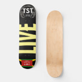Skateboard en LIVE (Recto)
