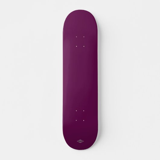 Skateboard en Plum HAMbWG (Devant)