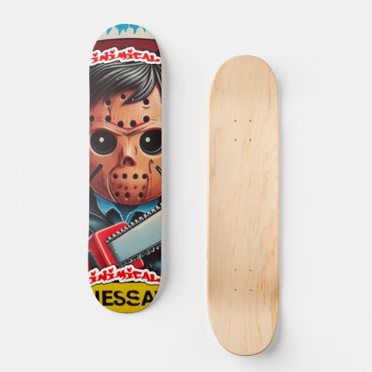 Skateboard Enfant à tronçonneuse (Recto)