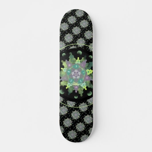 Skateboard Enfant Nature Mandala Motif (Devant)