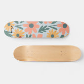 Skateboard Enfants Cute Ladybug Polka dot Daisy Flower Motif (Horz)