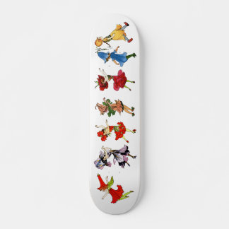 Skateboard Enfants Fleurs dansantes